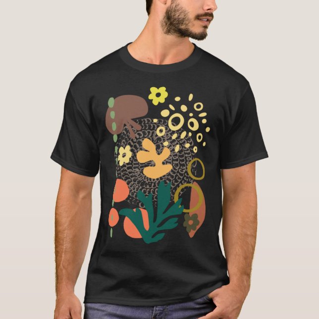 Camiseta FALL INSPIRED Abstract  COZY AUTUMN (Frente)