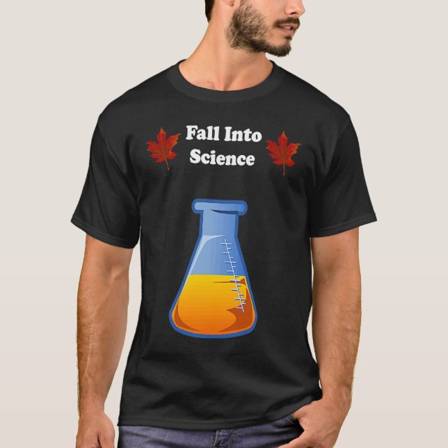 Camiseta Fall Into Science Tees (Frente)