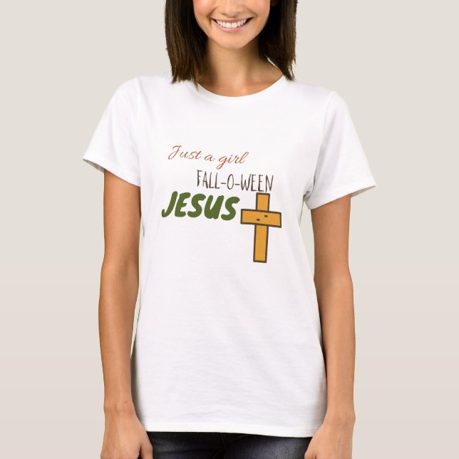 Camiseta Fall-o-between Jesus (Frente)