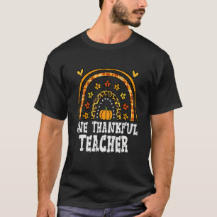 Camiseta Fall Rainbow One Obrigado Professor Fal de Ação de