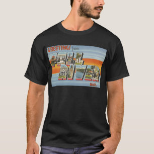 Camiseta Fall River, Massachusetts Landmarks
