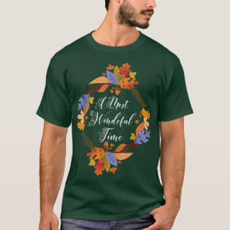 Camiseta Fall Season deixa o outono em um maravilhoso
