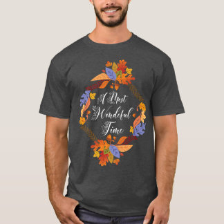 Camiseta Fall Season deixa o outono em um maravilhoso