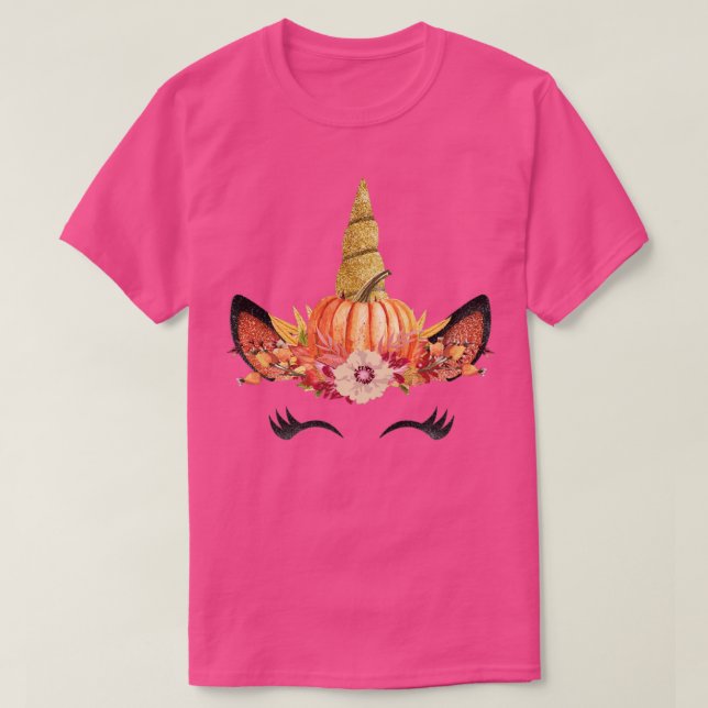 Camiseta Fall Unicorn (Frente do Design)