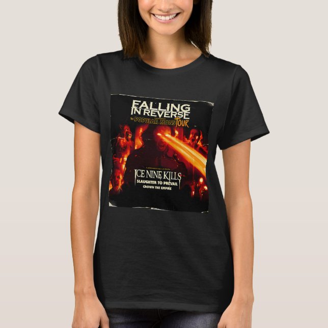 Camiseta Falling In Reverse Watch The World Burn (Frente)