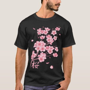 Camiseta Falling Sakura Cherry Blossom