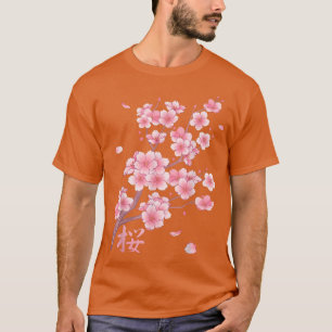 Camiseta Falling Sakura Cherry Blossom