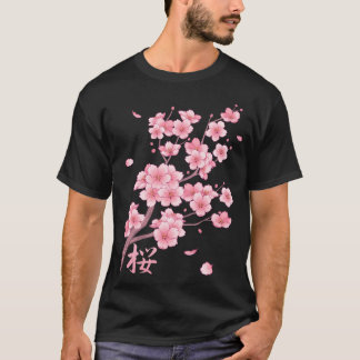 Camiseta Falling Sakura Cherry Blossom