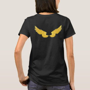 Camiseta Falln Ouro Angel Wings