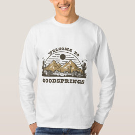 Camiseta Fallout Bem-vindo a Goodsprings New Vegas