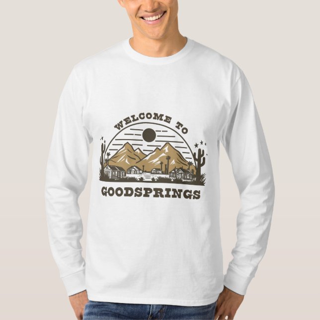 Camiseta Fallout Welcome To Goodsprings New Vegas (Frente)