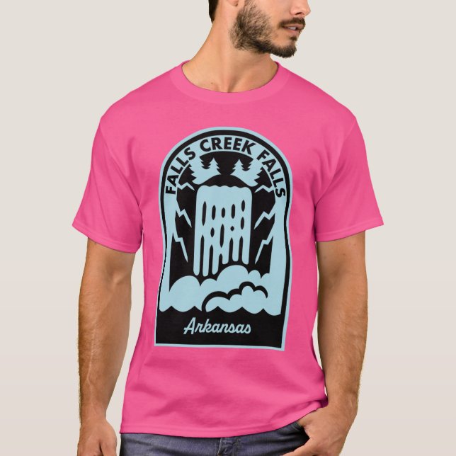 Camiseta Falls Creek Falls Arkansas (Frente)