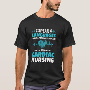 Camiseta Falo 4 línguas Cardiologista Sonógrafo Cardi