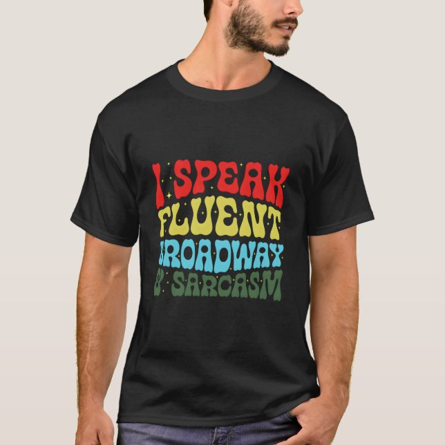 Camiseta Falo Broadway Fluente E Sarcasmo (Frente)