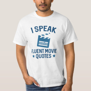 Camiseta Falo Citações Fluentes De Filmes
