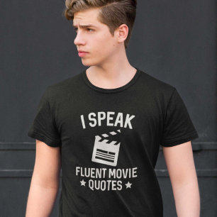 Camiseta Falo Citações Fluentes De Filmes