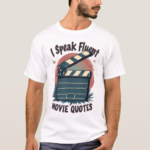 Camiseta Falo Citações Fluentes De Filmes