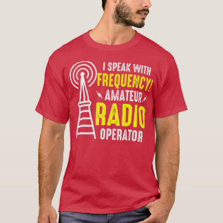 Camiseta Falo com Frequency Amateur Radio Operator Ham