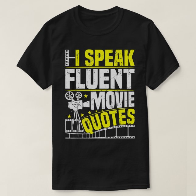 Camiseta Falo Filme Fluente Cita Filme Sarcástico Ventilado (Frente do Design)