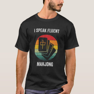 Camiseta Falo Fluent Mahjong Vintage Chinese Mah Jong