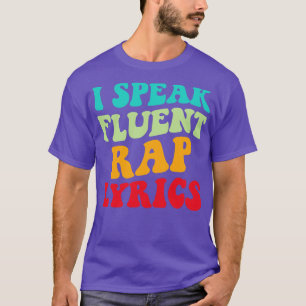 Camiseta Falo Fluent Rap Lyrics II