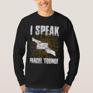 Camiseta Falo Parcel Tounge Postal Worker Mail Carrier