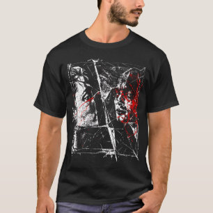 Camiseta FALSA REFLEXÃO Gráfico de Identidade Surreal