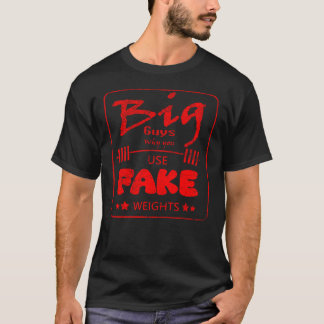 Camiseta falso anatólogo engraçado pesos na academia brinca