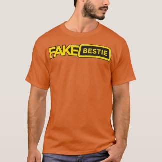 Camiseta Falso Bestie Casais Engraçados Correspondendo aos 