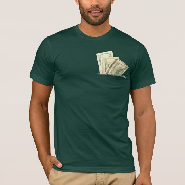 Camiseta Falso Money Dentro Pocket (Frente)