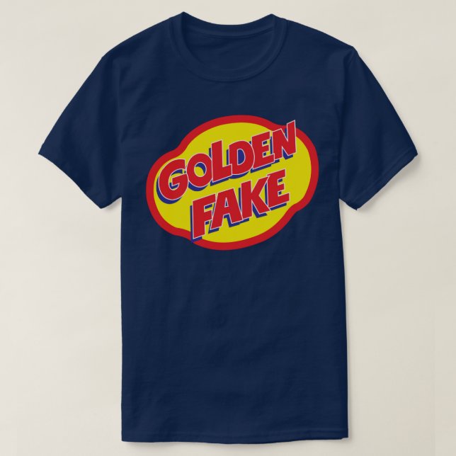 Camiseta Falso ouro (Frente do Design)
