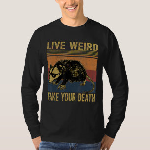 Camiseta Falso Vivo Sua Morte Oculta Gatos Feios