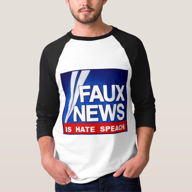 Camiseta FalsoNotícias (Frente)