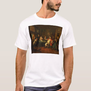 Camiseta Falstaff que examina seus recrutas de Henry IV