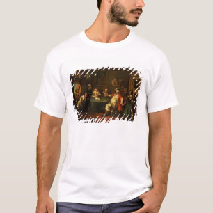 Camiseta Falstaff que examina seus recrutas de Henry IV