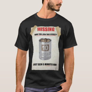 Camiseta Falta Soquete de 10MM Entusiastas de Mecânica Auto