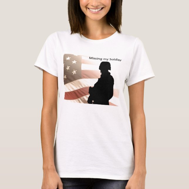 Camiseta Faltando meu soldado (Frente)