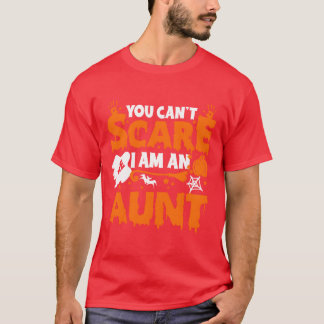 Camiseta Fama da Festa da Família do Dia das Bruxas da Tia