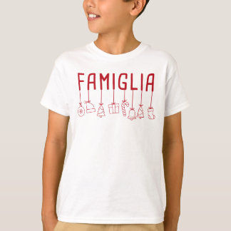 Camiseta Famiglia Italiana - Matando a Família Natal T-Sh