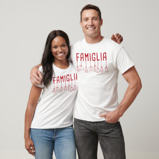 Camiseta Famiglia Italiana - Natal da Família Correspondent
