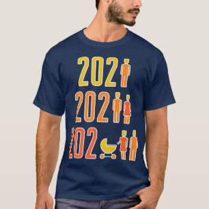 Camiseta Família 2021, 2022, 2023For Man Groom or Husband F