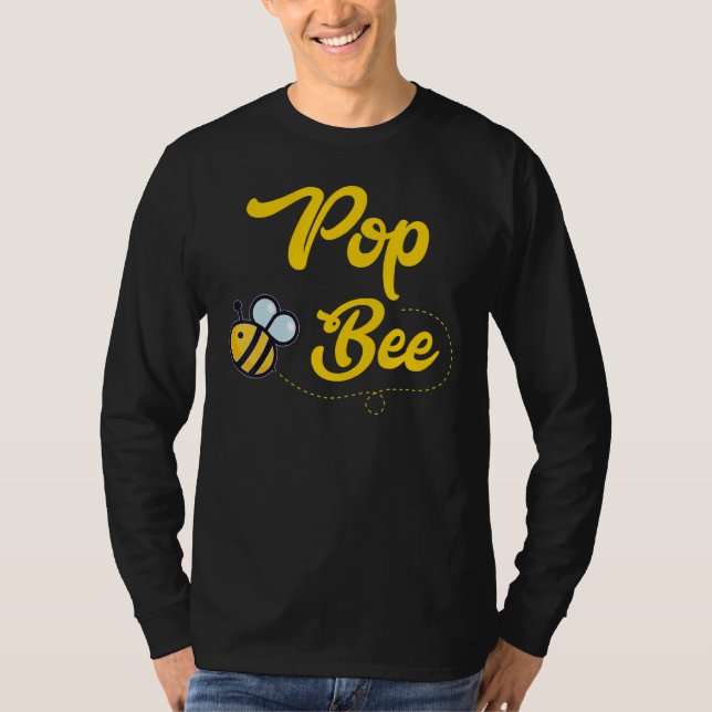 Camiseta Família Abelha Pop Correspondência Apicultura Home (Frente)