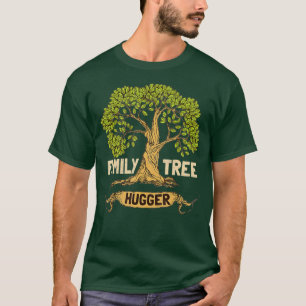 Camiseta Família Abrigador de Árvore Familiar Família Ge