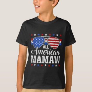 Camiseta Família Americana De Matança De Mamaw 4 De Julho U