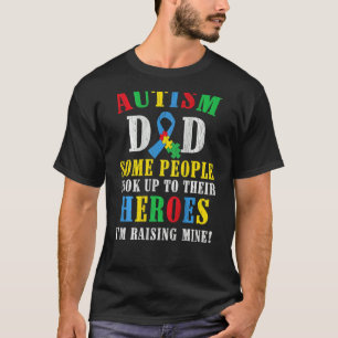 Camiseta Família Autismo Heroes Correspondendo Consciência 