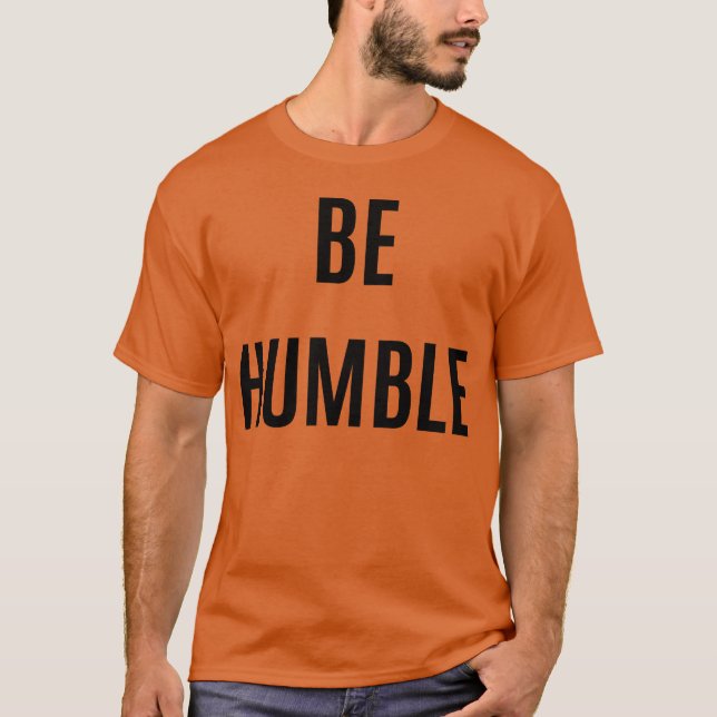 Camiseta família Be Humble (Frente)