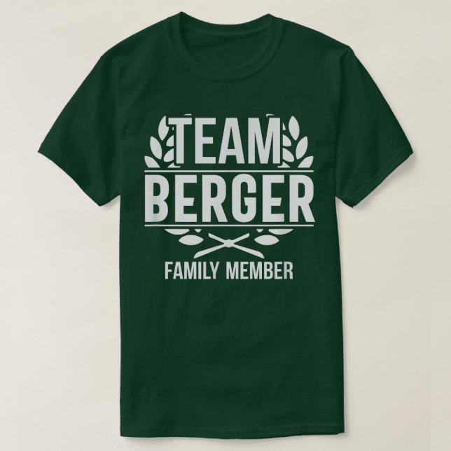 Camiseta Família Berger Membro Ortocado Berger (Frente do Design)