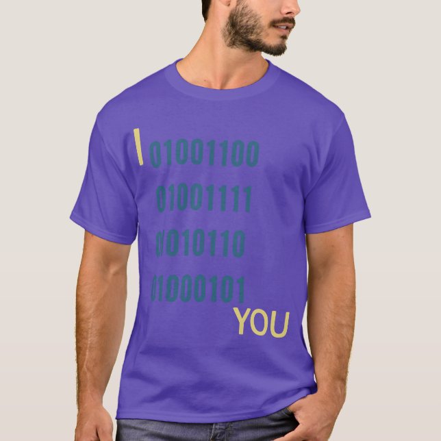 Camiseta Família BINARY LOVE (Frente)