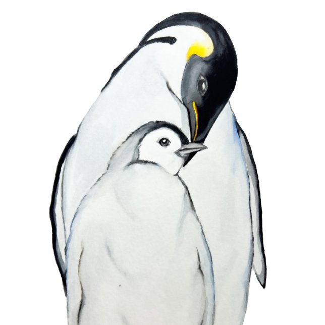 Camiseta Família bonita de pinguins imperadores T-Shirt (Criador carregado)