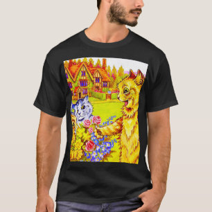 Camiseta Família Cat no Jardim